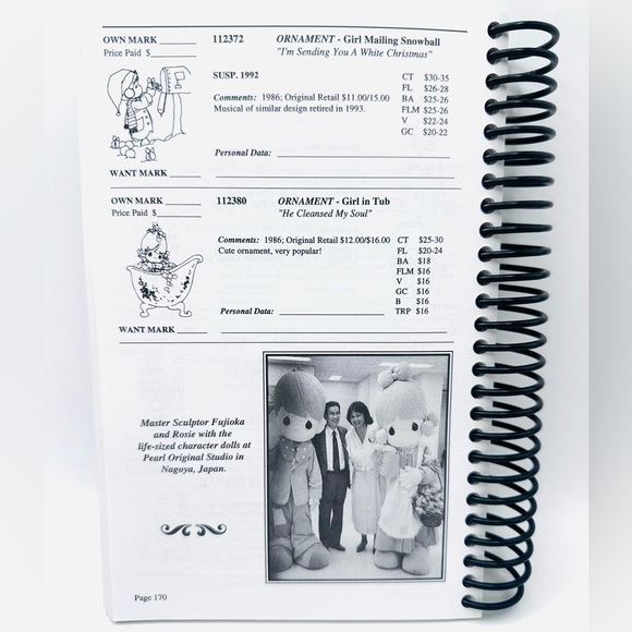 Precious Moments Collectibles Catalog 12th Edition Official 1994 - Picture 6 of 6